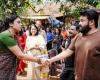Mohanlal giving hand to Shobhana; ‘L 360’ shooting started – Mohanlal giving hand to Shobhana; The shooting of ‘L 360’ has started mhm